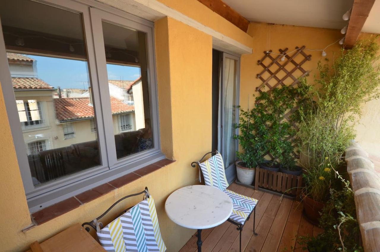 Le Dix Duplex Historical Center Balcony With View And Air Conditioning Aix-en-Provence Bagian luar foto